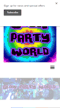 Mobile Screenshot of glowpartyworld.com